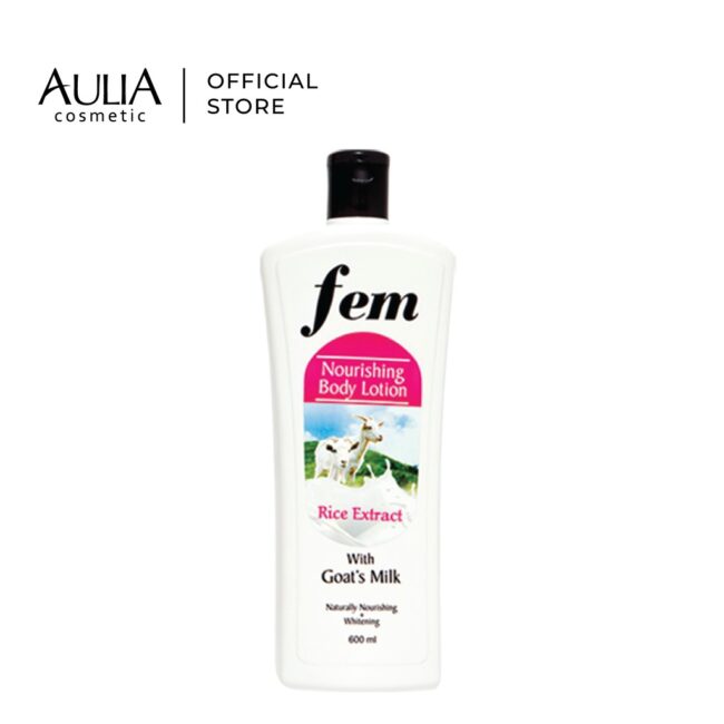 FEM Nourishing Body Lotion 600ml [ Handbody With Goats milk Naturally